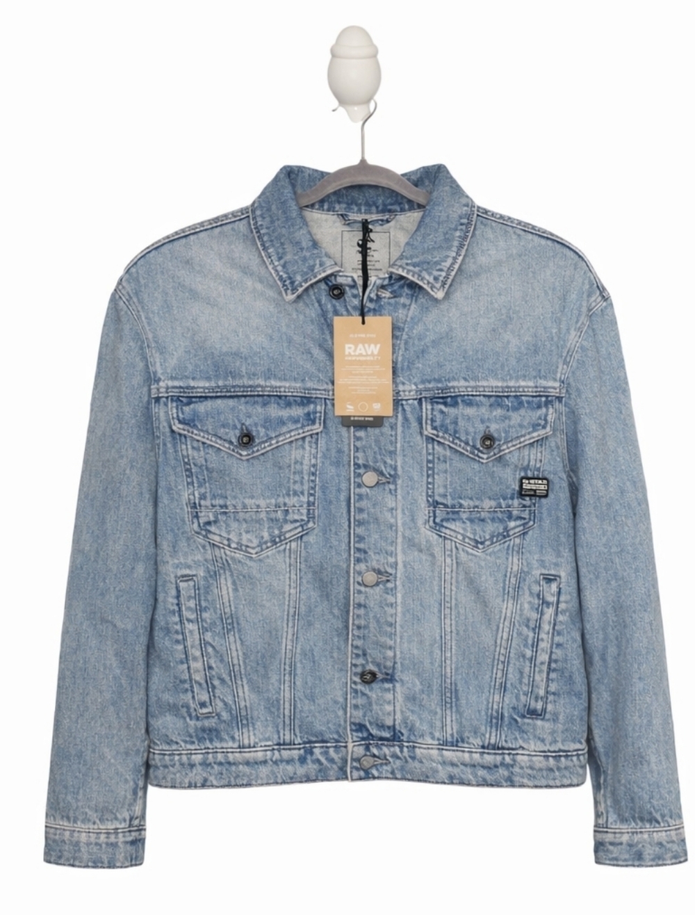 G‑Star RAW Oversized Boyfriend Denim Jacket– Women’s Size S | MSRP $230